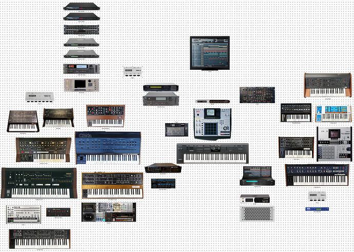Gear set up no wires